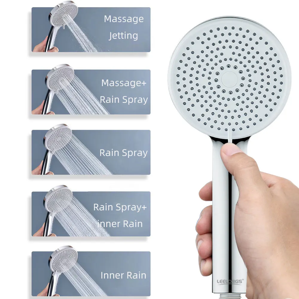Selvrensende brusehoved med Universal Interface